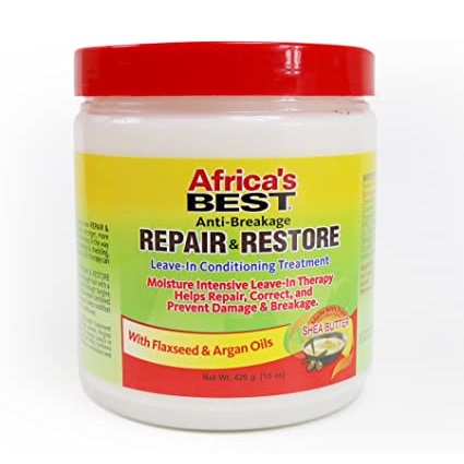 Africa's Best Anti-Breakage Repair & Restore Leave-In Conditioning Treatment 15oz